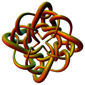 A knot from The KnotPlot Site 
