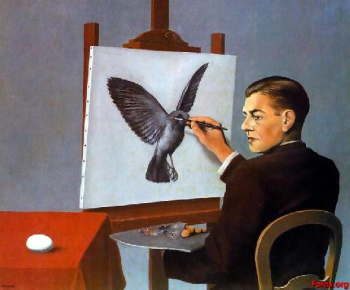 Clarividencia de Magritte