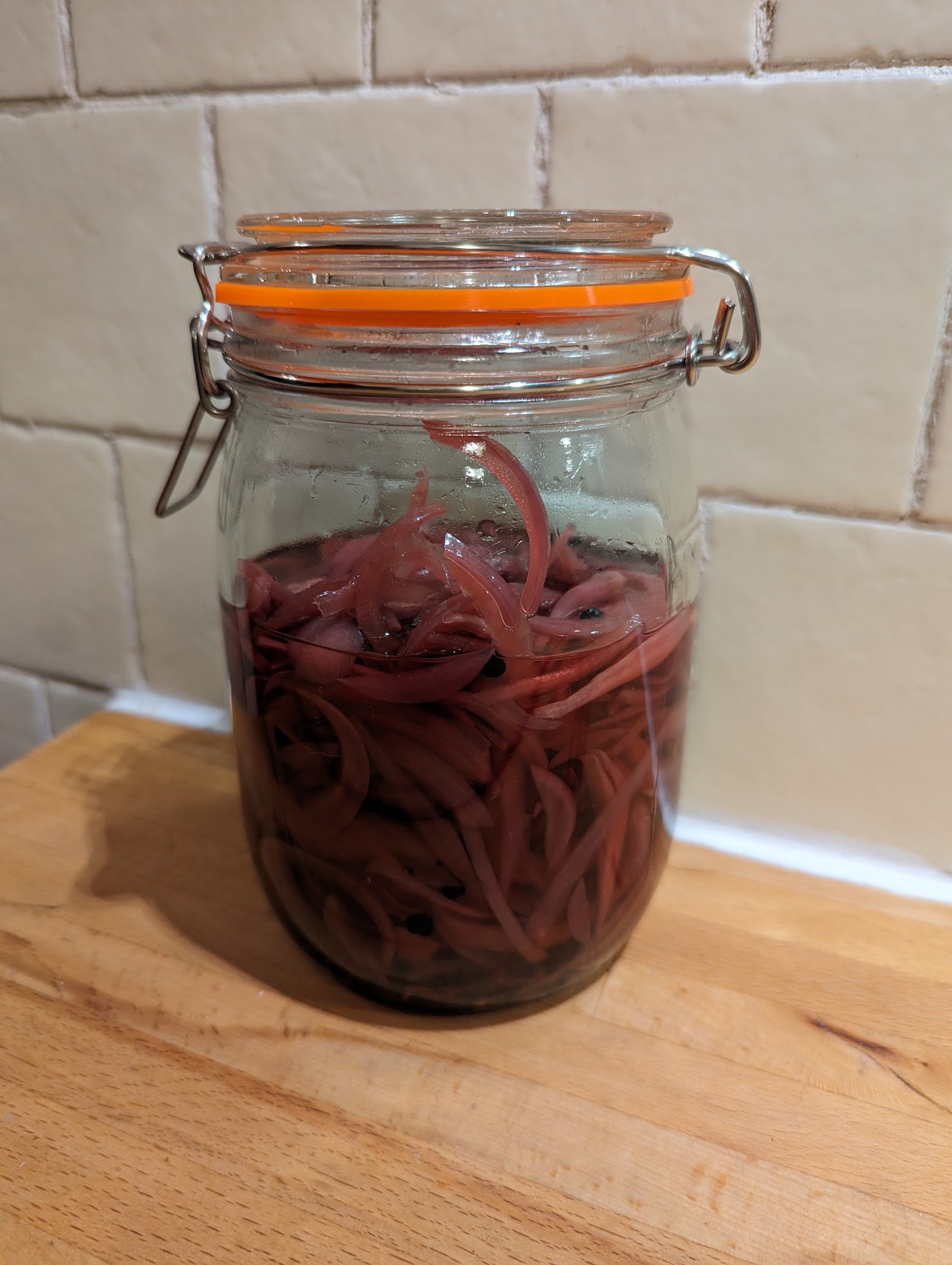 Pickled red onion